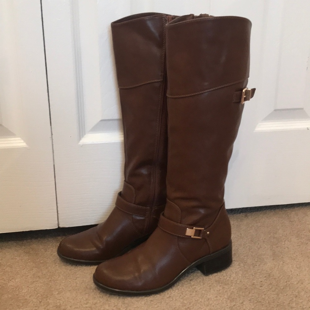 Alfani Women’s Riding Boots -Brown